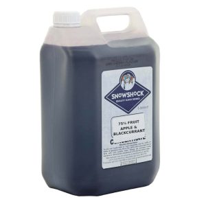 SnowShock Slush Syrup – Blackcurrant 5ltr