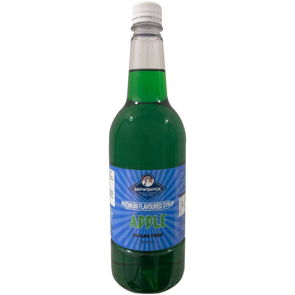 Green Apple Flavour Syrup 1ltr