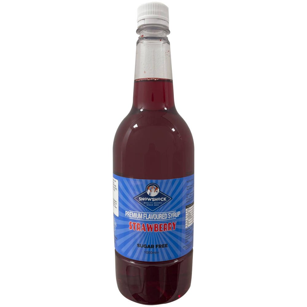 Strawberry Flavour Syrup 1ltr
